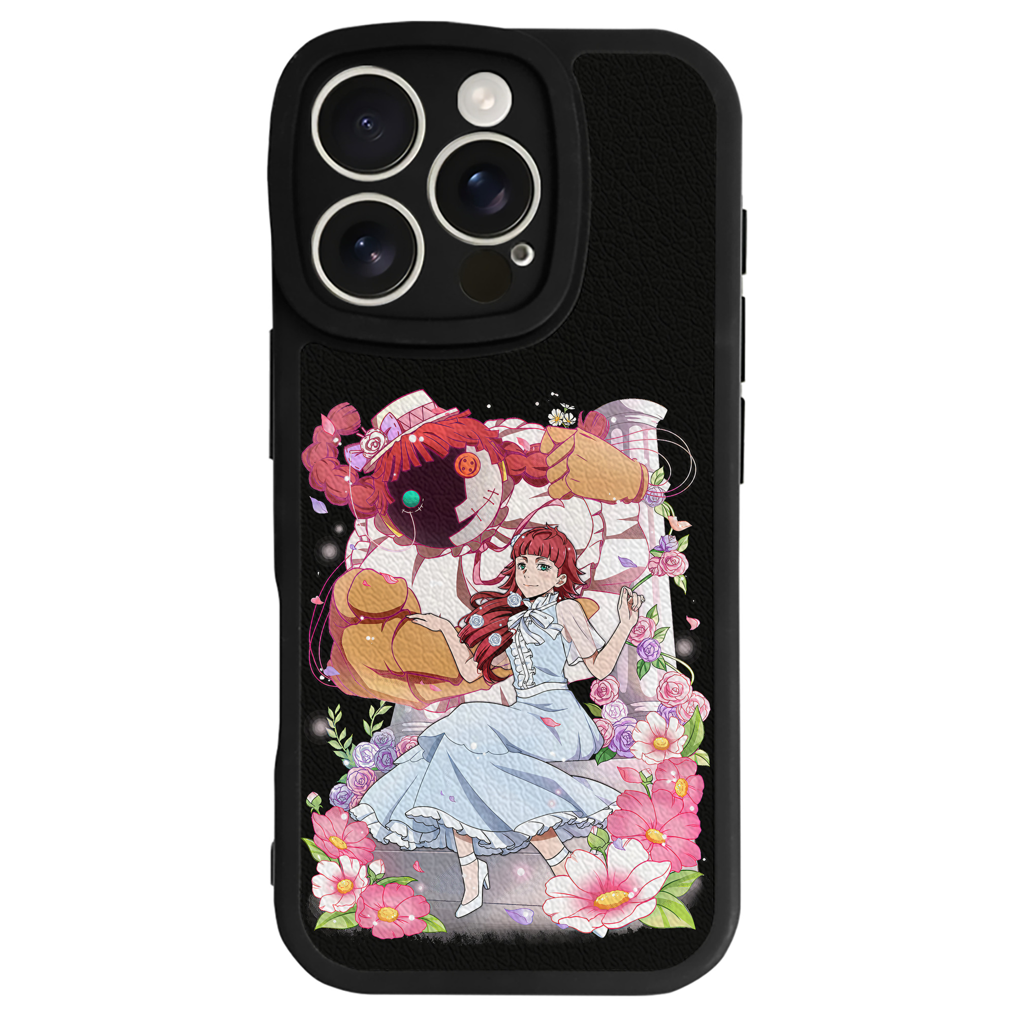 （画像用） 文豪ストレイドッグス Bungo Stray Dogs 【iPhone 16シリーズ対応】シリコンスマホケース（レザー調） 材質：シリコン